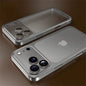 Men Women Matte Clear Electroplate Case for Iphone 17 Pro Max 17Pro 17Air Hard PC Shockproof Cover for Iphone 17 Promax Iphone17