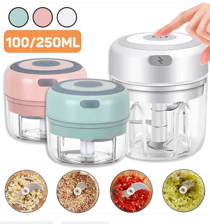 Mini wireless Electric vegetable Chopper & Grinder