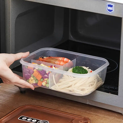 Microwavable Sealed Bento Box with Multi-partitions