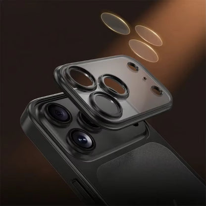 Men Women Matte Clear Electroplate Case for Iphone 17 Pro Max 17Pro 17Air Hard PC Shockproof Cover for Iphone 17 Promax Iphone17
