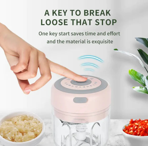 Mini wireless Electric vegetable Chopper & Grinder